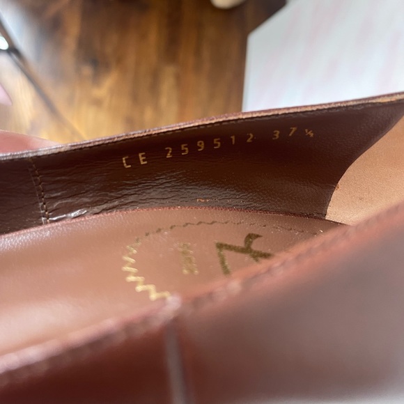 Yves Saint Laurent Leather Peep Toe Heels - Picture 12 of 12